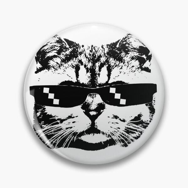 Artikelvorschau, Lustiges Katzengesicht mit flippiger Brille entworfen und verkauft von Sara13t.