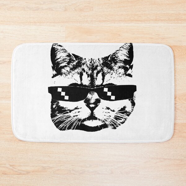 Item preview, Funny Cat Face With Funky Glasses designed and sold by Sara13t.