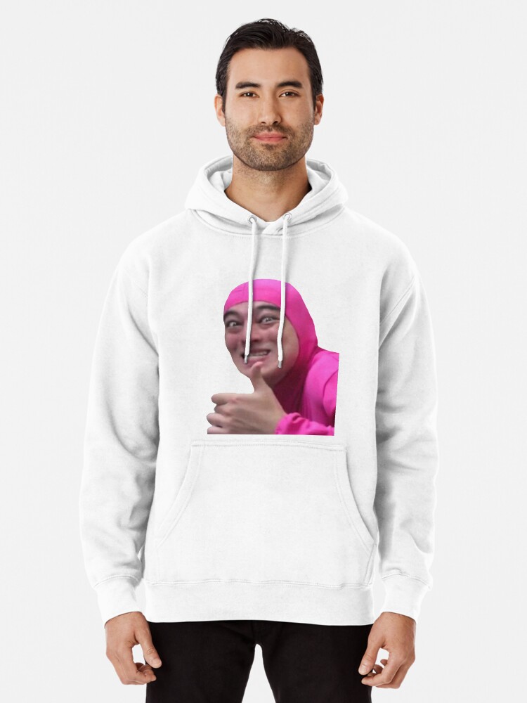 Pink guy clearance hoodie