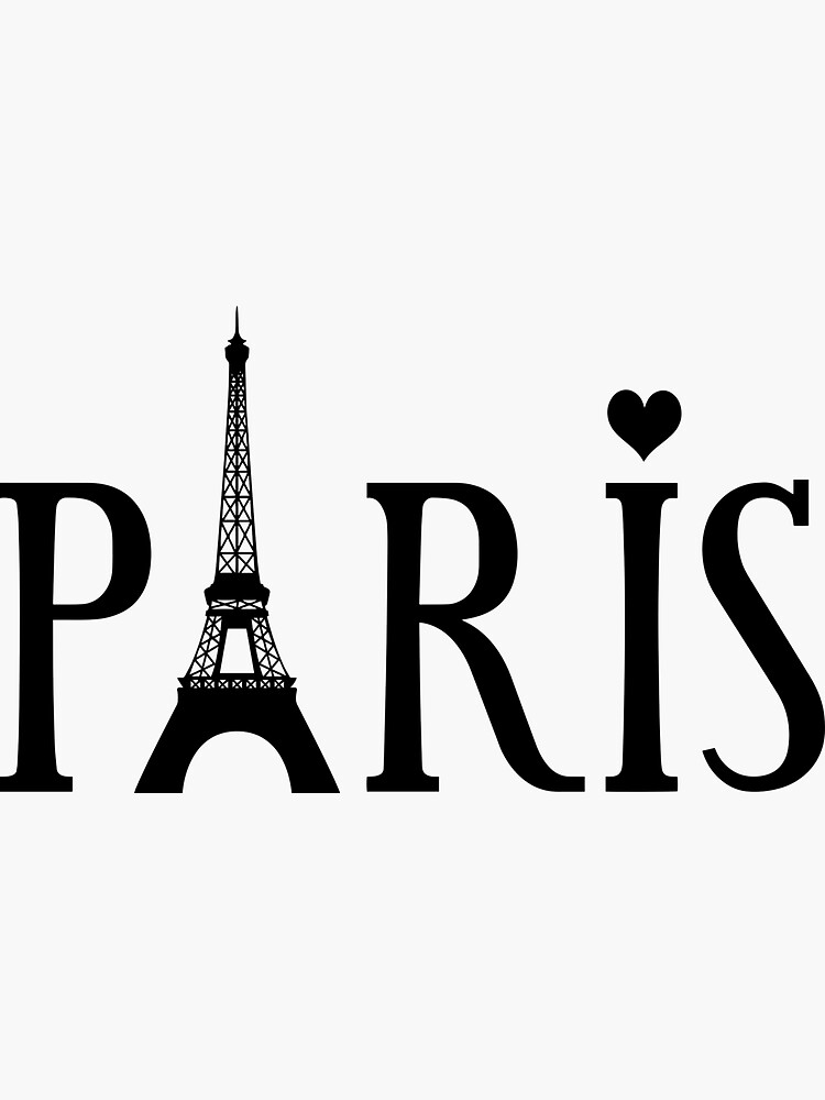 Paris stickers