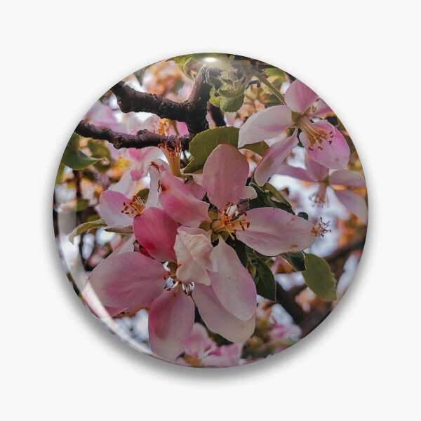 Item preview, Pink flowers blooming designed and sold by EvelinePatterns.