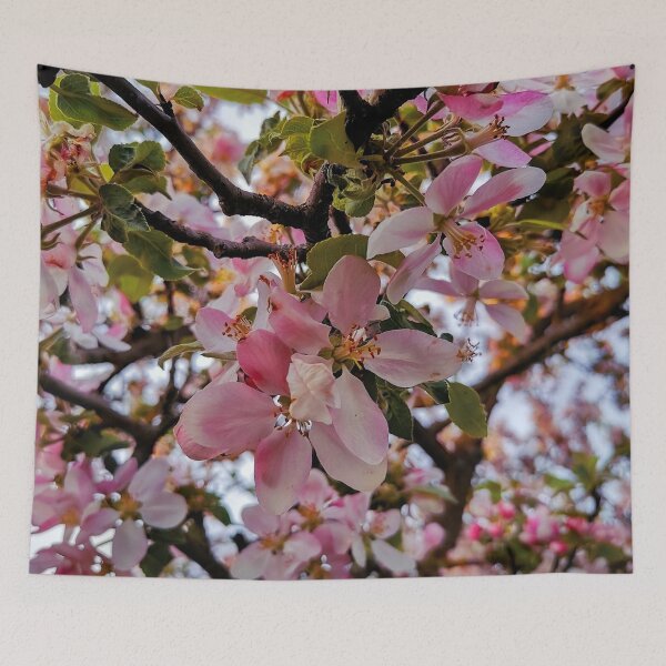 Item preview, Pink flowers blooming designed and sold by EvelinePatterns.