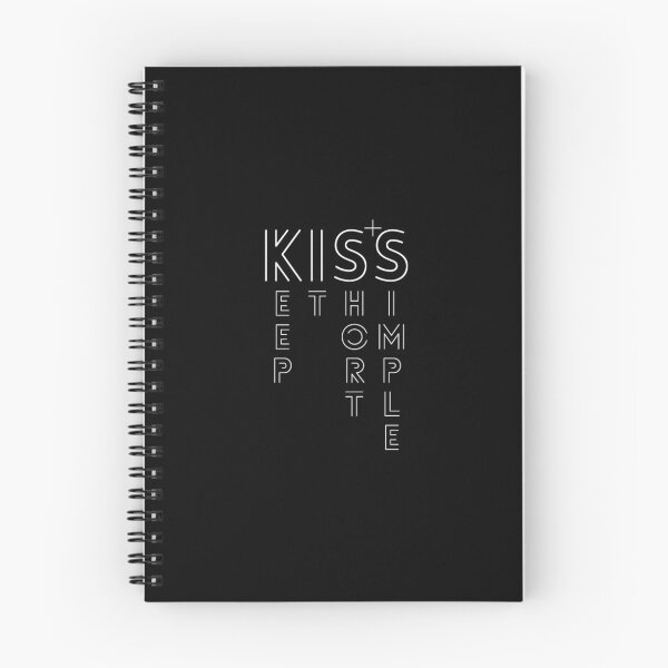 Item preview, Kiss Keep It Short Simple designed and sold by Tobias Langner.