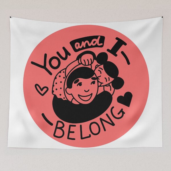 Item preview, You and I - belong. An inscription for Father's Day. designed and sold by Mankaanna.