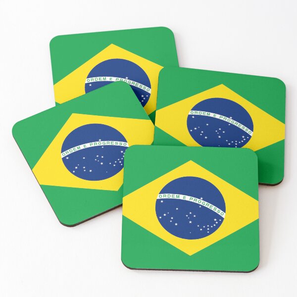 Item preview, Brazil National Flag Full Colour designed and sold by MartianBCShop.