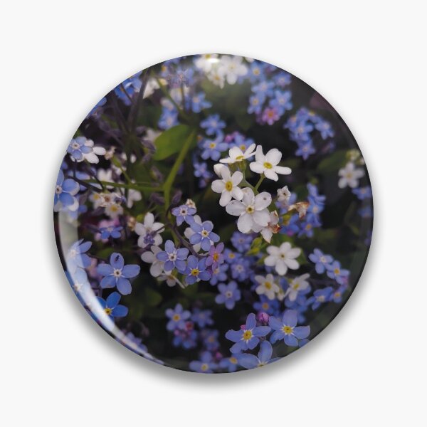 Item preview, Blue Forget-Me-Nots Flowers designed and sold by EvelinePatterns.