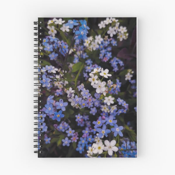 Item preview, Blue Forget-Me-Nots Flowers designed and sold by EvelinePatterns.