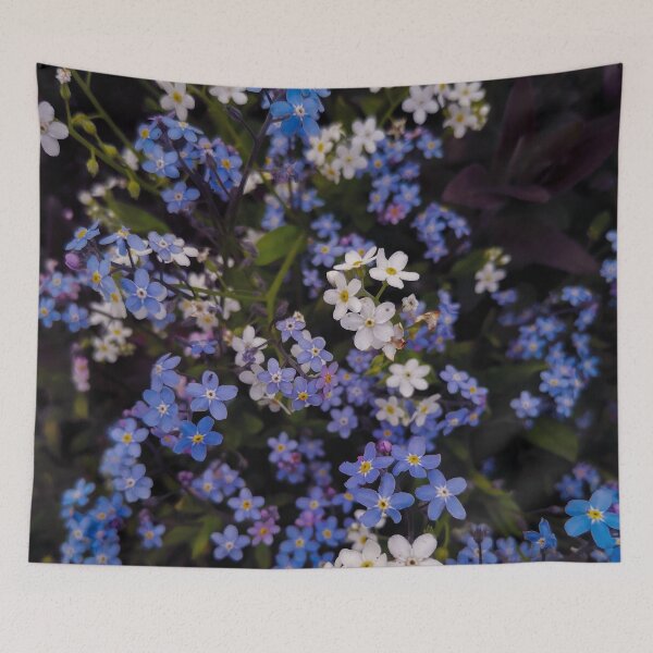 Item preview, Blue Forget-Me-Nots Flowers designed and sold by EvelinePatterns.