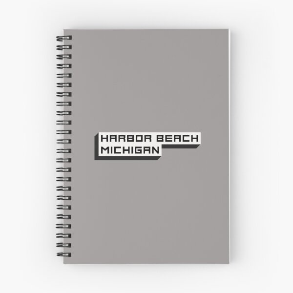 Item preview, Harbor Beach Michigan Shadow Block Design designed and sold by Eleven-K.