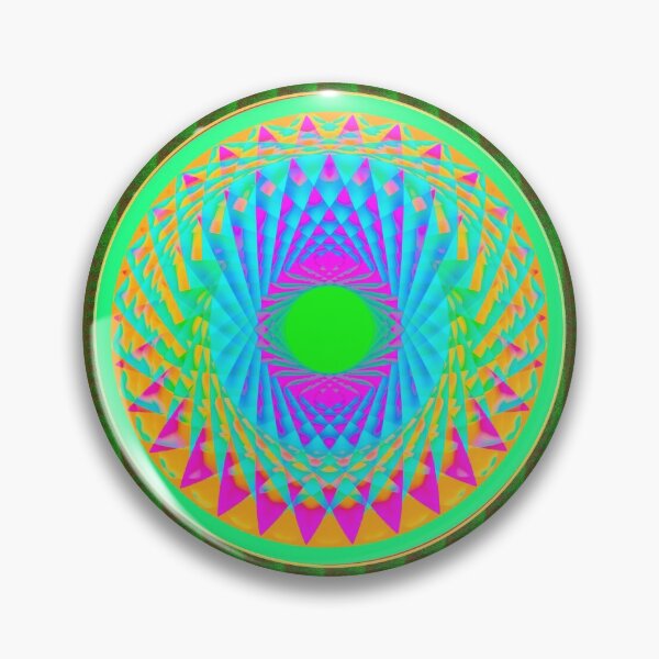 Item preview,  RADIANT MANDALA FULL OF GREEN ENERGY. designed and sold by Ralek.