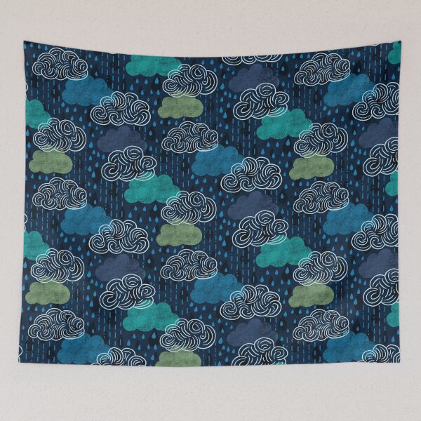 Item preview, Rainy Day Clouds designed and sold by creativinchi.