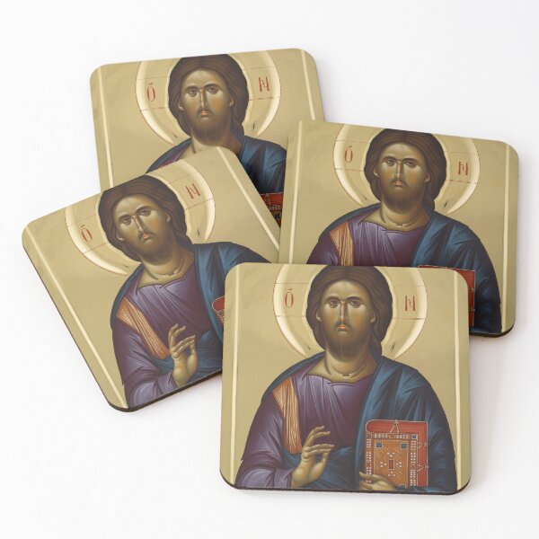 Item preview, Jesus Christ the Almighty, All-Powerful, Pantocrator Orthodox Icon designed and sold by StJohnBrotherhd.