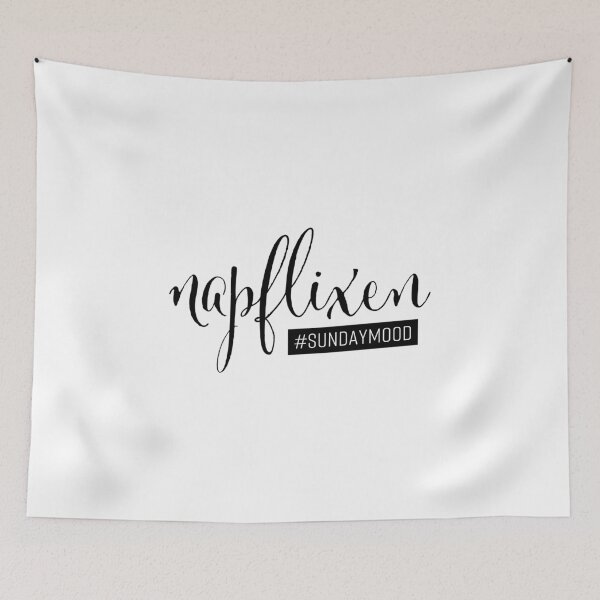 Item preview, Napflixen Sunday Mood White designed and sold by Tobias Langner.