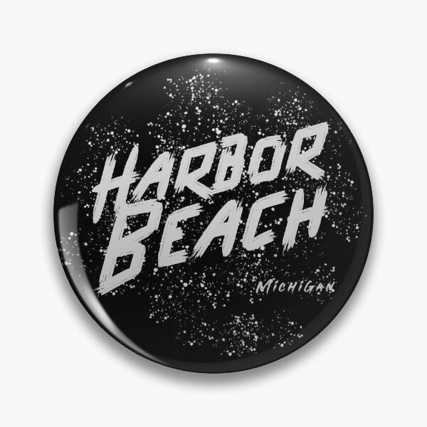 Item preview, Harbor Beach Michigan Graffiti Grey Design designed and sold by Eleven-K.