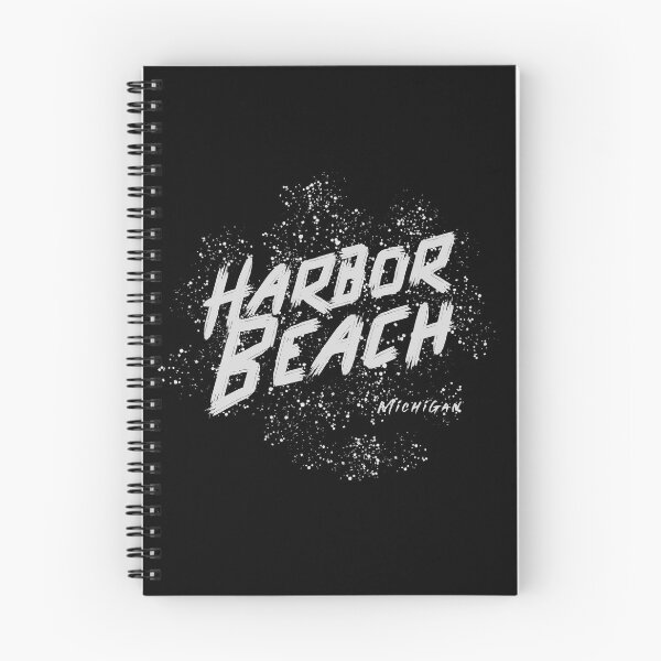 Item preview, Harbor Beach Michigan Graffiti Grey Design designed and sold by Eleven-K.