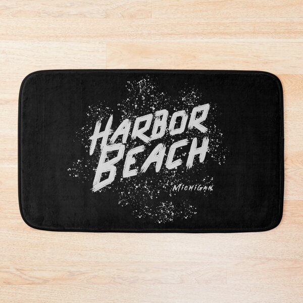 Item preview, Harbor Beach Michigan Graffiti Grey Design designed and sold by Eleven-K.