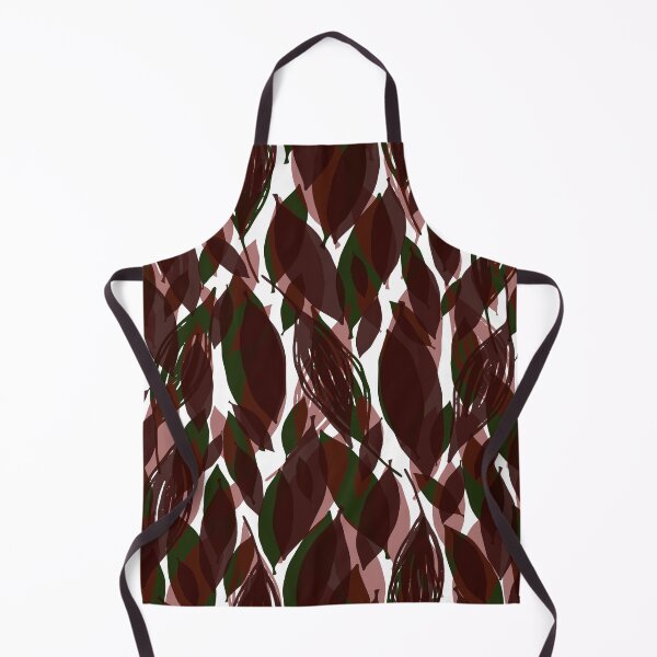 Item preview, Dark Colorful Leaves Pattern designed and sold by EvelinePatterns.