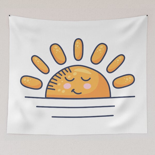 Item preview, Japanese Kawaii Cute Smiley Face - Sunshine Smiles designed and sold by crazycollective.