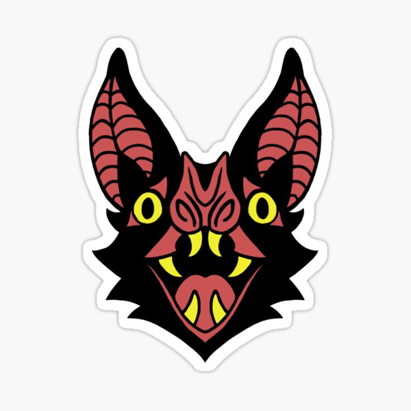 Vampire Bat Sticker