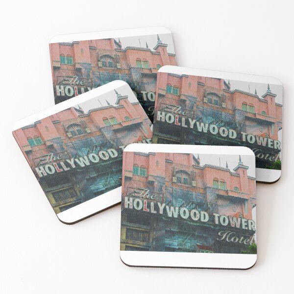 Item preview, Hollywood Tower Hotel (raining) designed and sold by ArtisticCameron.