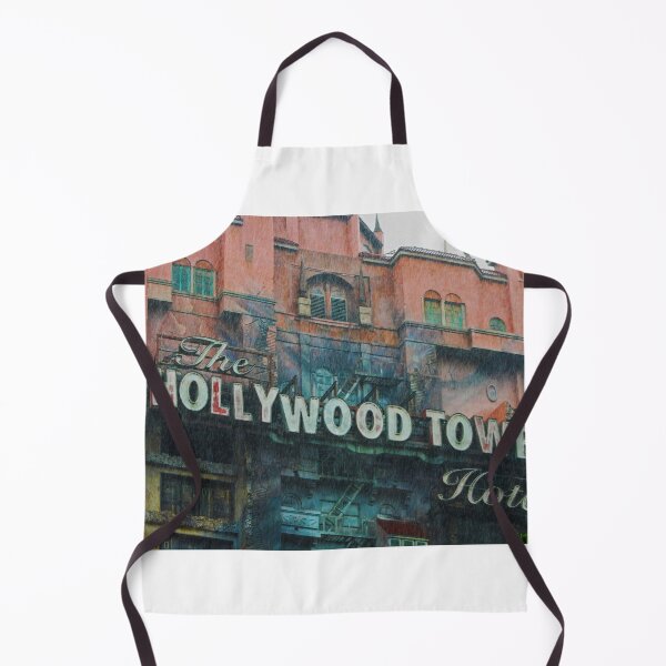 Item preview, Hollywood Tower Hotel (raining) designed and sold by ArtisticCameron.