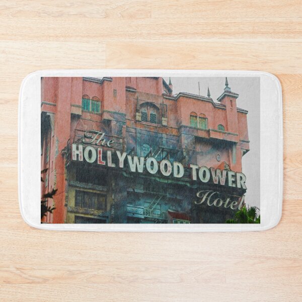 Item preview, Hollywood Tower Hotel (raining) designed and sold by ArtisticCameron.