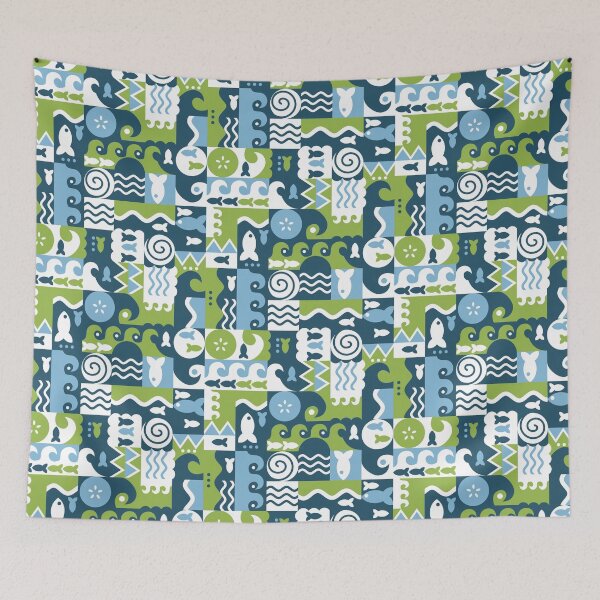 Item preview, Wacky Water Geometric designed and sold by creativinchi.