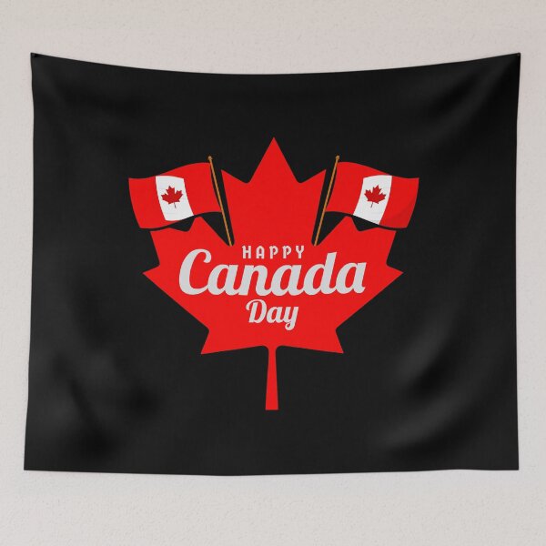 Item preview, HAPPY CANADA DAY MAPLE LEAF COLLECTION designed and sold by JRM Tees & More Store.