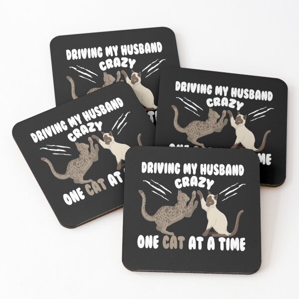 Item preview, Driving My Husband Crazy One Cat At  A Time, Cute Maine Coon Cat, Cat Lover Teez, , Halloween Gift For Boyfriend designed and sold by Rassitni.