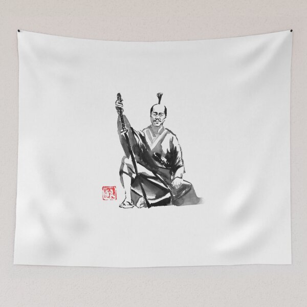 Item preview, resting samurai designed and sold by pechane.