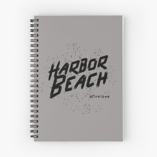 Item preview, Harbor Beach Michigan Graffiti Black Design designed and sold by Eleven-K.