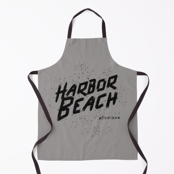 Item preview, Harbor Beach Michigan Graffiti Black Design designed and sold by Eleven-K.
