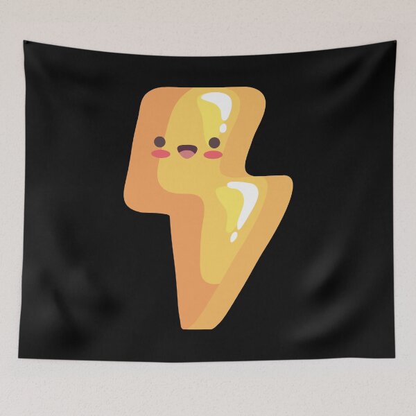 Item preview, Japanese Kawaii Cute Smiley Face - Lightning designed and sold by crazycollective.