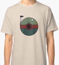 Boba Fett Pokemon Ball Mash-up Classic T-Shirt