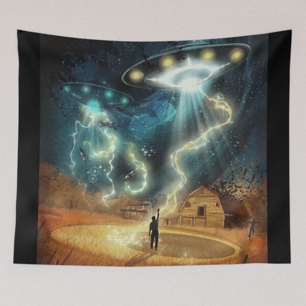 Item preview, Crop circle - UFO abduction designed and sold by Luis Peres.