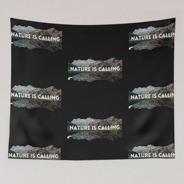 Item preview, Nature is calling design designed and sold by luckyturtles.