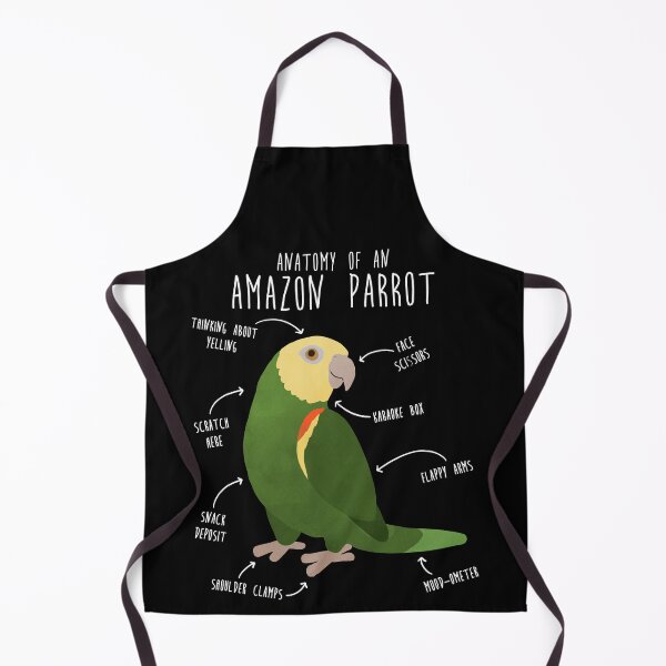 Item preview, Amazon Parrot Anatomy designed and sold by Clara Hollins.