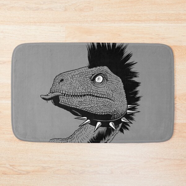 Item preview, Crested punk velociraptor designed and sold by albertocubatas.