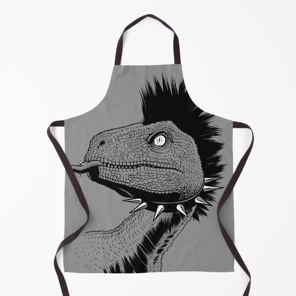 Item preview, Crested punk velociraptor designed and sold by albertocubatas.