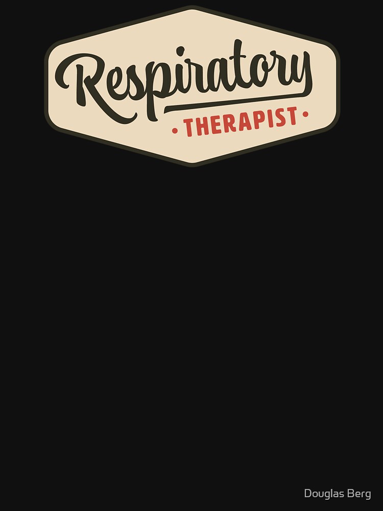 Disover Respiratory Therapist Badge Logo | Active T-Shirt 