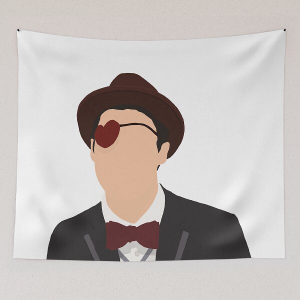 Item preview, Blaine Anderson with heart eye patch  designed and sold by FloFlo8468.