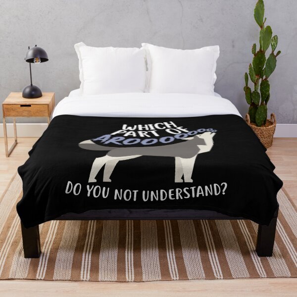 Item preview, Husky: ¿Qué parte de Aroo? designed and sold by Clara Hollins.