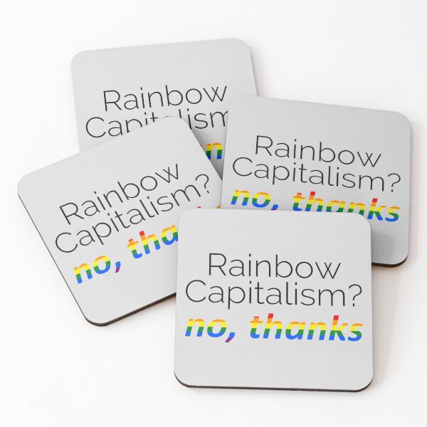 Item preview, Rainbow Capitalism? no, thanks designed and sold by FallenFeline.