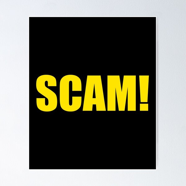 Item preview, Scam - Yellow! designed and sold by Tobias Langner.