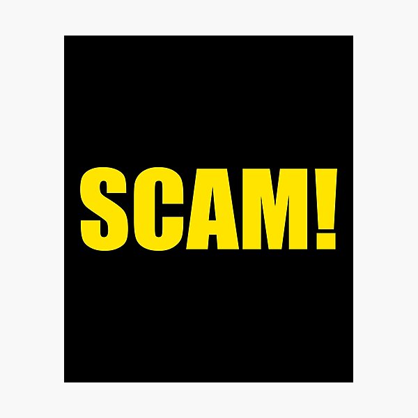 Item preview, Scam - Yellow! designed and sold by Tobias Langner.