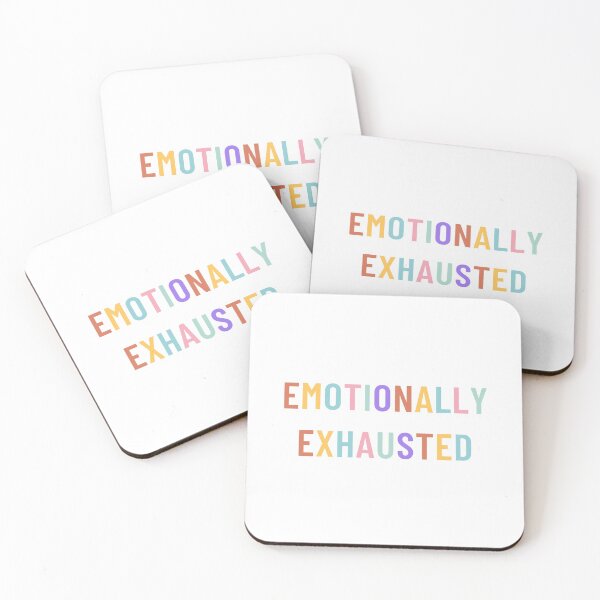 Item preview, Emotionally Exhausted designed and sold by HDTees4U.