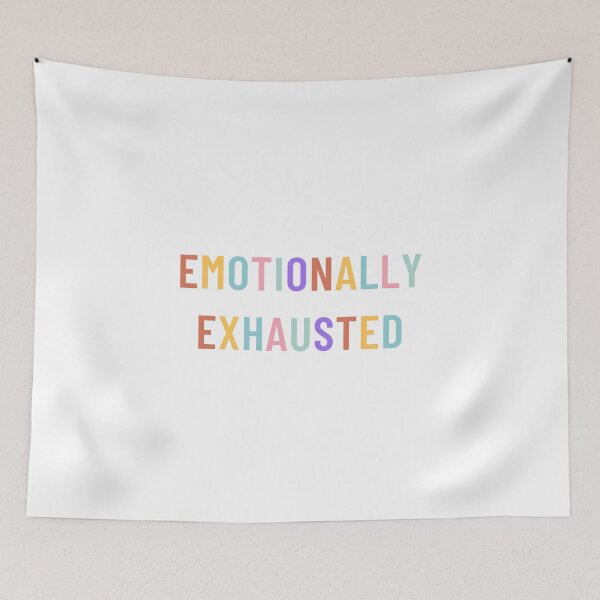Item preview, Emotionally Exhausted designed and sold by HDTees4U.