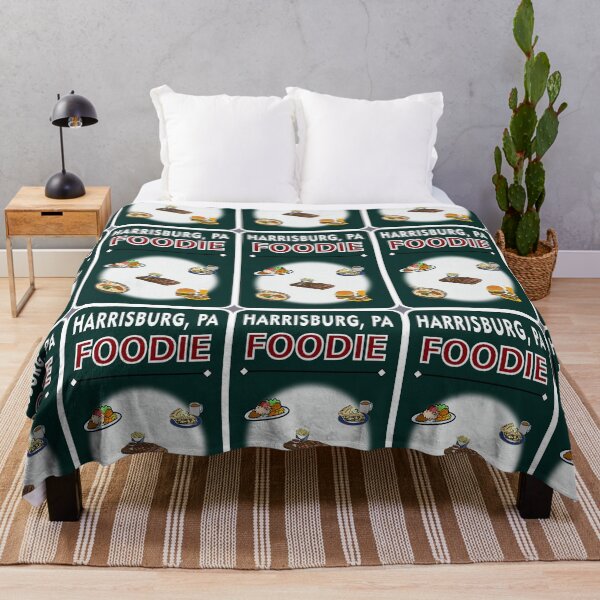 Item preview, Harrisburg, PA  - Foodie - Blackish Green Background designed and sold by ThisNThatImages.
