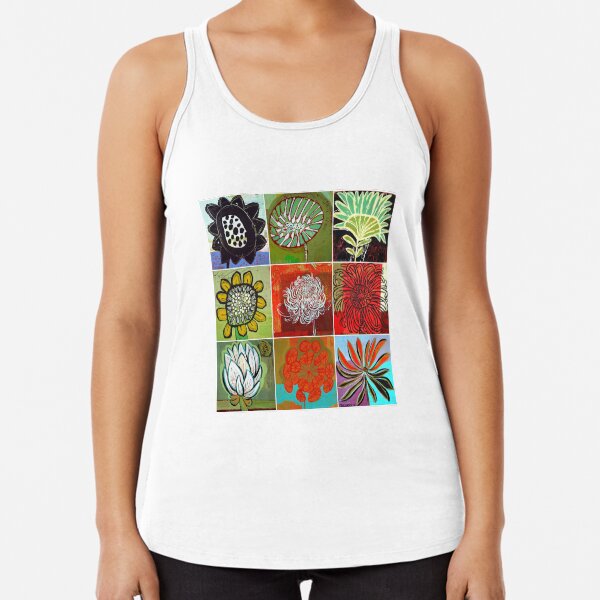 Big Bloomers-2 Racerback Tank Top