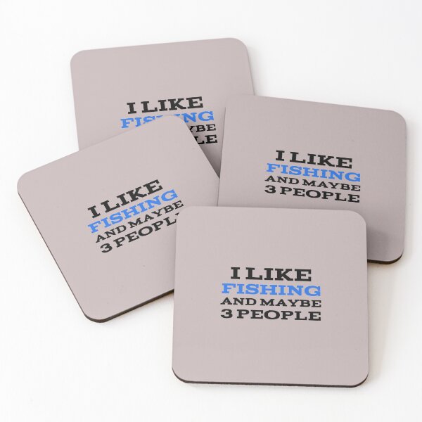 Item preview, I Like Fishing And Maybe Three People funny Fishing designed and sold by medbouk1.